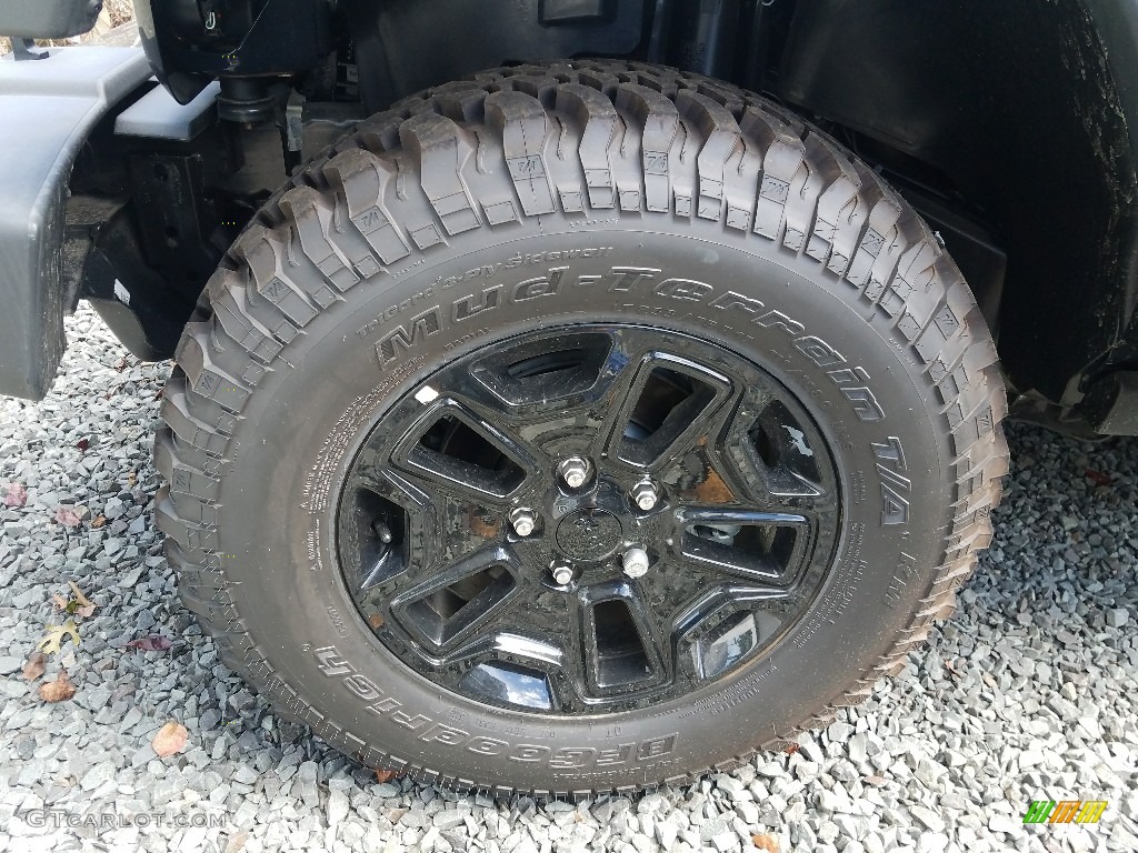 2017 Wrangler Sport 4x4 - Black / Black photo #4