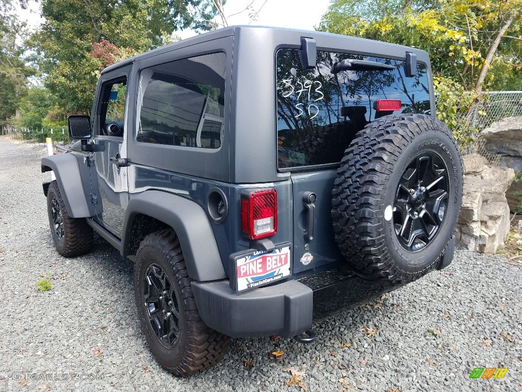 2017 Wrangler Sport 4x4 - Black / Black photo #5