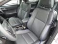 Black 2018 Toyota Corolla XSE Interior Color
