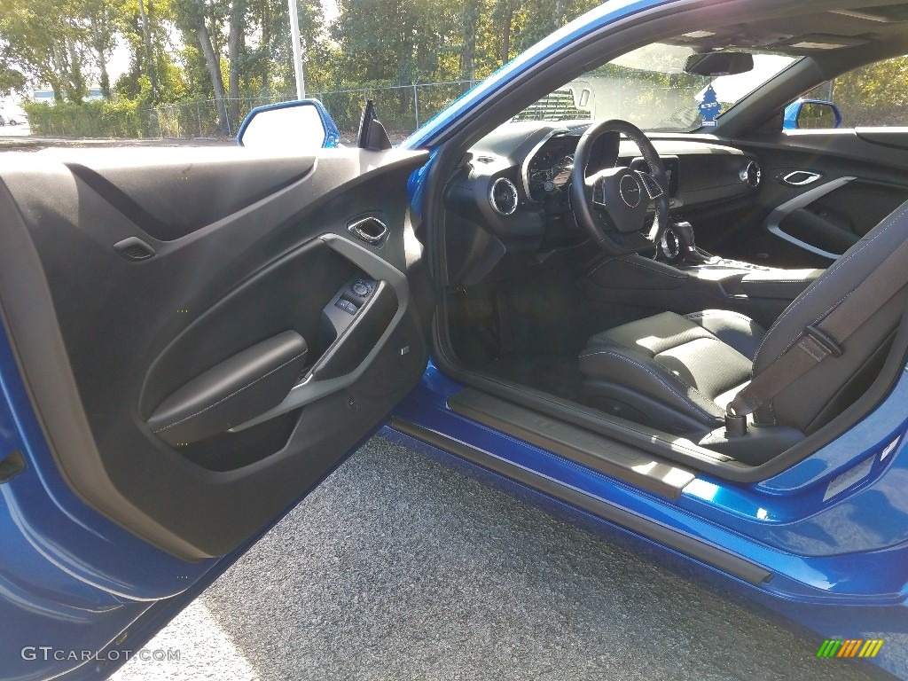 2016 Camaro LT Coupe - Hyper Blue Metallic / Jet Black photo #11