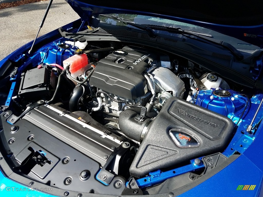 2016 Camaro LT Coupe - Hyper Blue Metallic / Jet Black photo #25