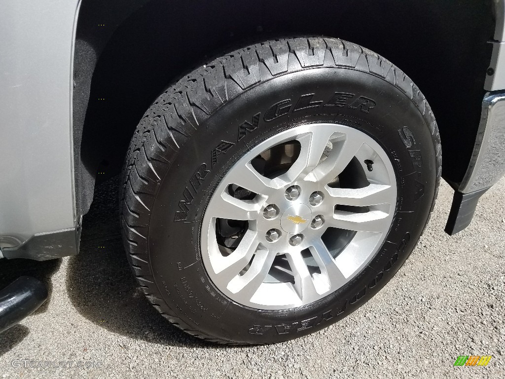 2014 Silverado 1500 LT Double Cab - Silver Ice Metallic / Jet Black/Dark Ash photo #4