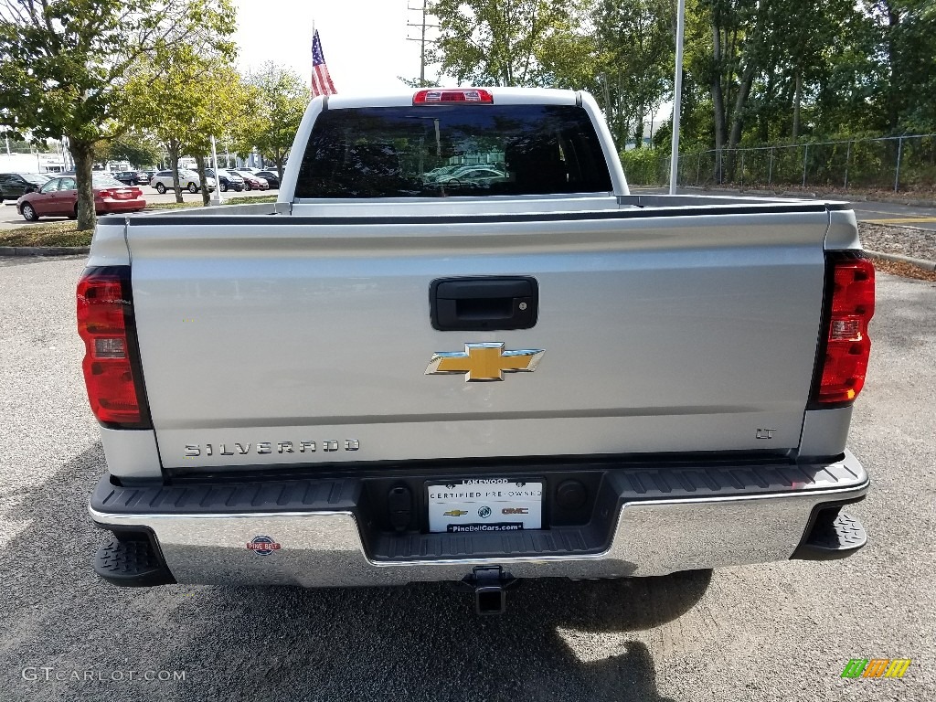 2014 Silverado 1500 LT Double Cab - Silver Ice Metallic / Jet Black/Dark Ash photo #7