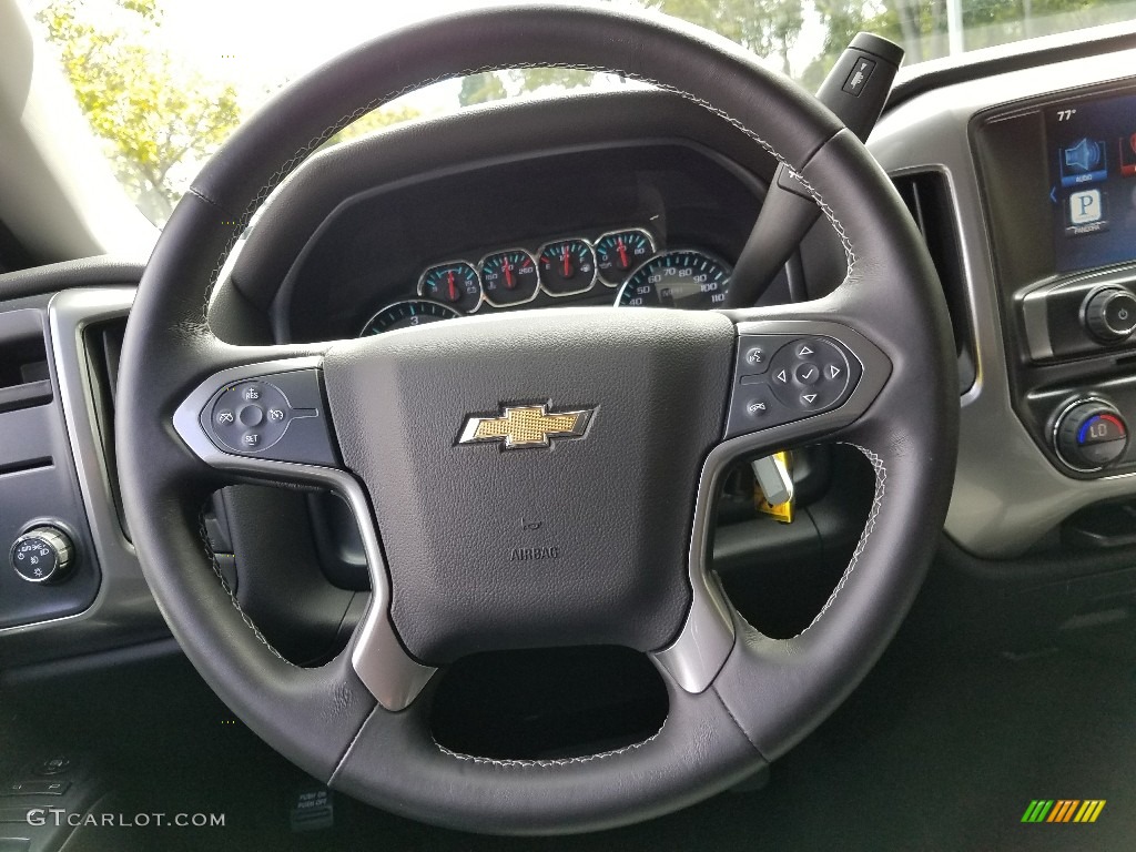 2014 Silverado 1500 LT Double Cab - Silver Ice Metallic / Jet Black/Dark Ash photo #15