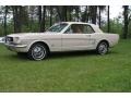 1966 Sahara Beige Ford Mustang Coupe  photo #4