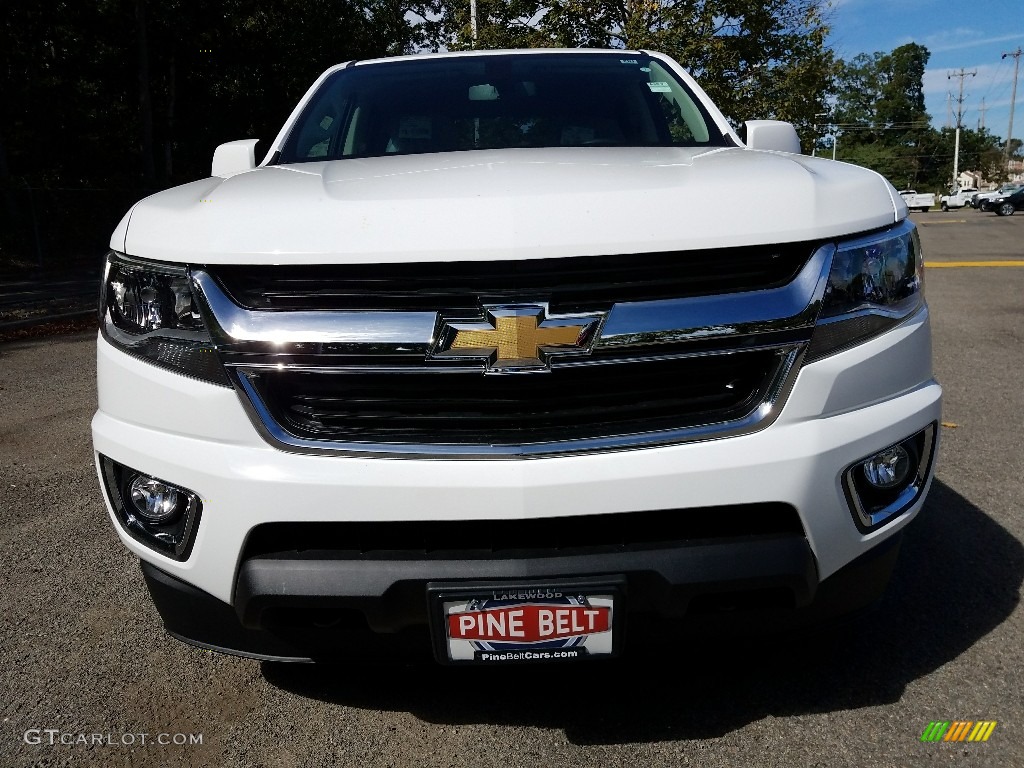 2018 Colorado WT Crew Cab 4x4 - Summit White / Jet Black/Dark Ash photo #2