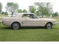 1966 Sahara Beige Ford Mustang Coupe  photo #8