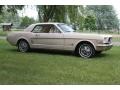 1966 Sahara Beige Ford Mustang Coupe  photo #9