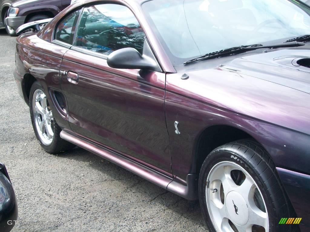 1996 Mustang SVT Cobra Coupe - Mystic Chromaflair / Black photo #1