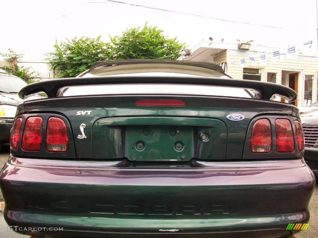 1996 Mustang SVT Cobra Coupe - Mystic Chromaflair / Black photo #4