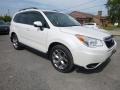 Satin White Pearl 2015 Subaru Forester 2.5i Touring