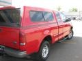 1998 Bright Red Ford F150 XLT SuperCab 4x4  photo #10