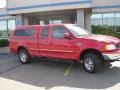 1998 Bright Red Ford F150 XLT SuperCab 4x4  photo #11
