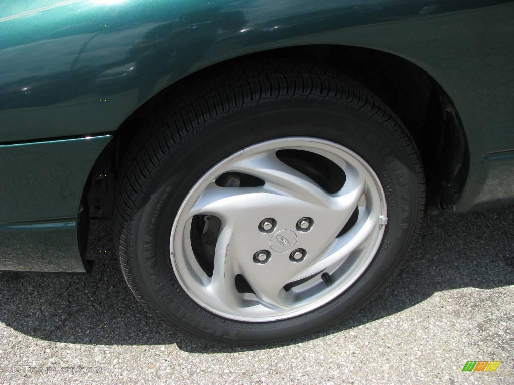1999 Escort ZX2 Coupe - Tropic Green Metallic / Medium Prairie Tan photo #3