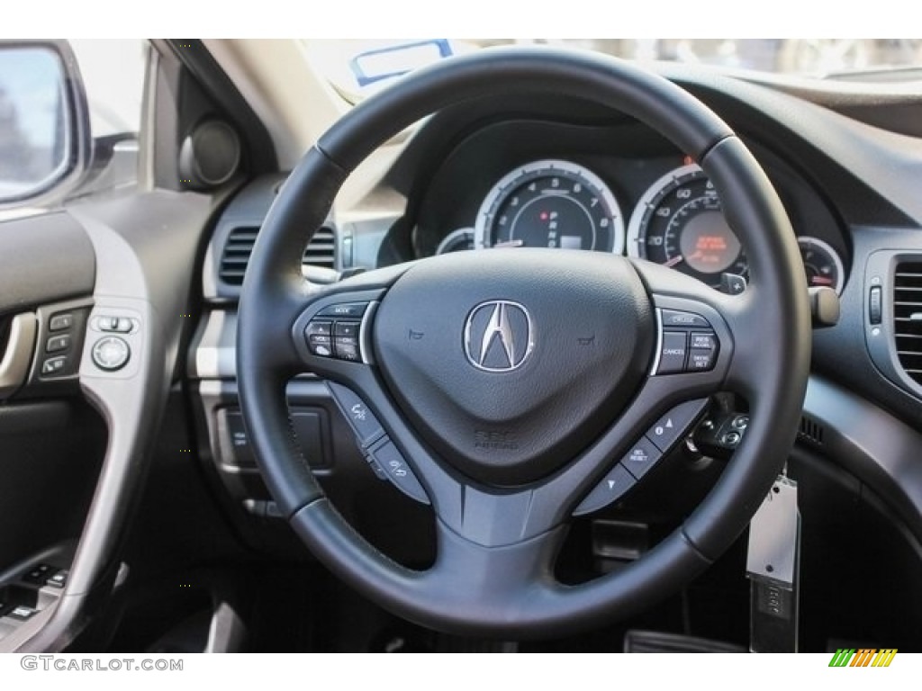 2009 TSX Sedan - Premium White Pearl / Ebony photo #28