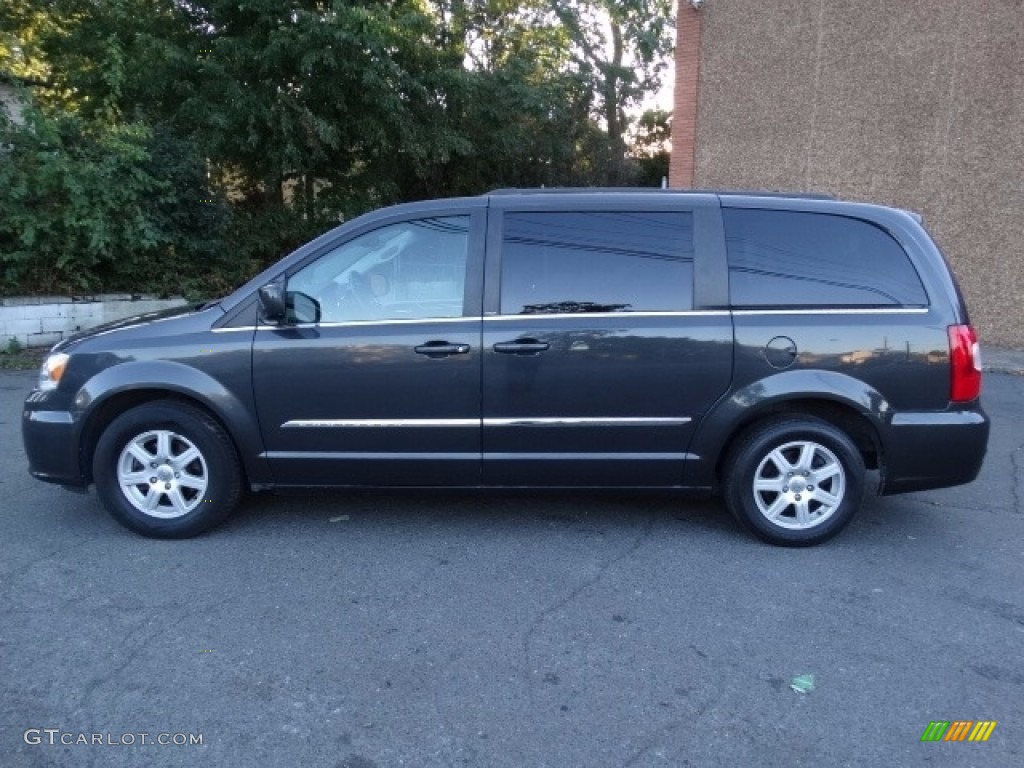 2012 Town & Country Touring - Dark Charcoal Pearl / Black/Light Graystone photo #4