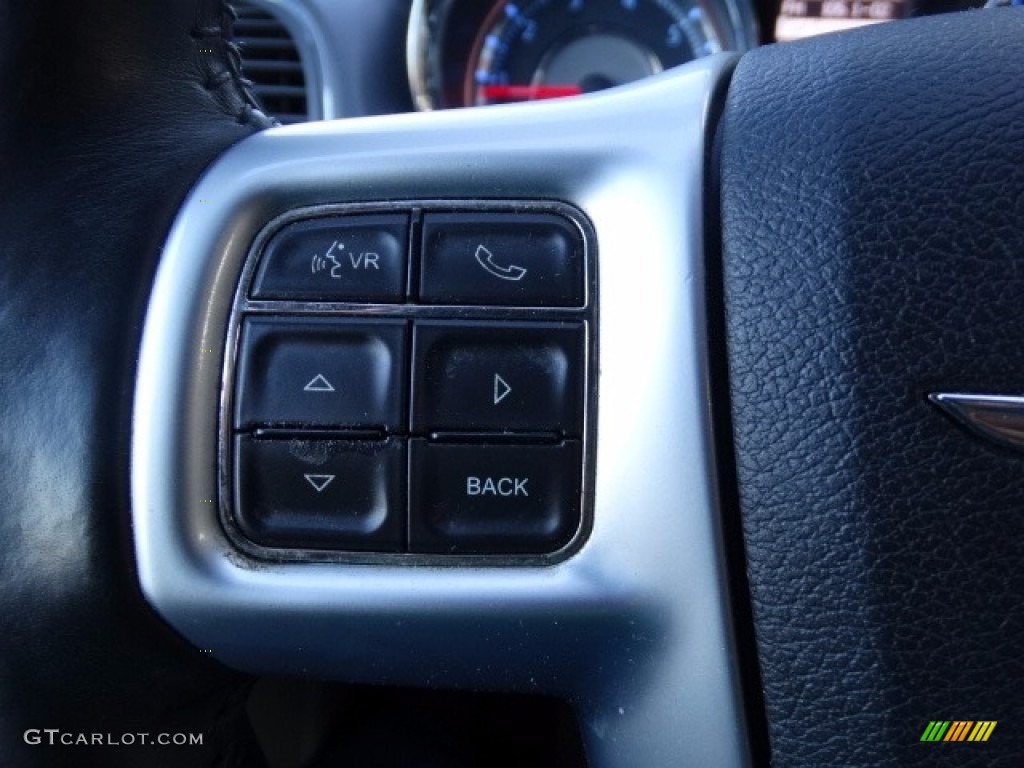 2012 Town & Country Touring - Dark Charcoal Pearl / Black/Light Graystone photo #14