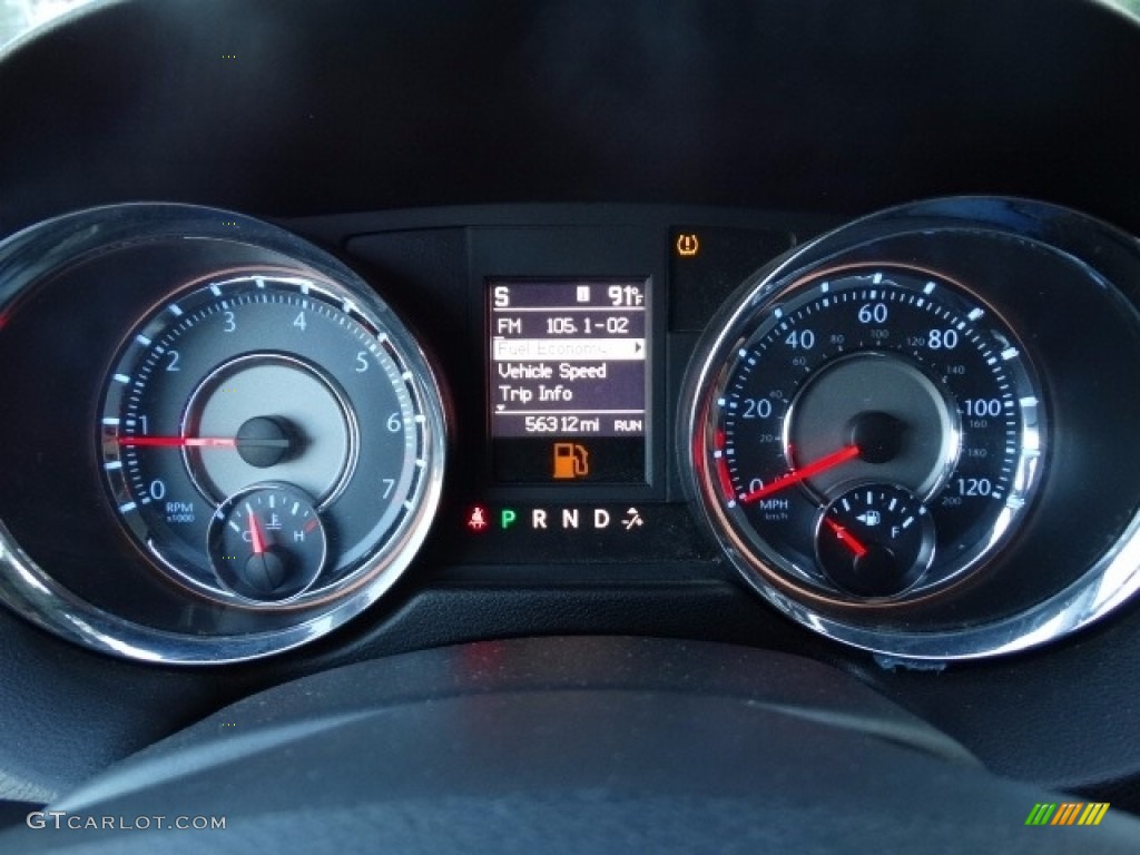 2012 Town & Country Touring - Dark Charcoal Pearl / Black/Light Graystone photo #16