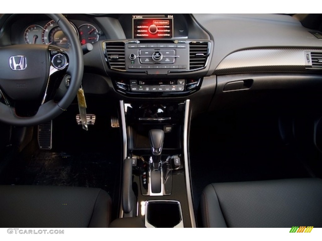 2017 Accord Sport Special Edition Sedan - Lunar Silver Metallic / Black photo #12