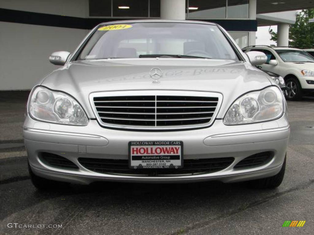 2004 S 430 4Matic Sedan - Brilliant Silver Metallic / Ash photo #2