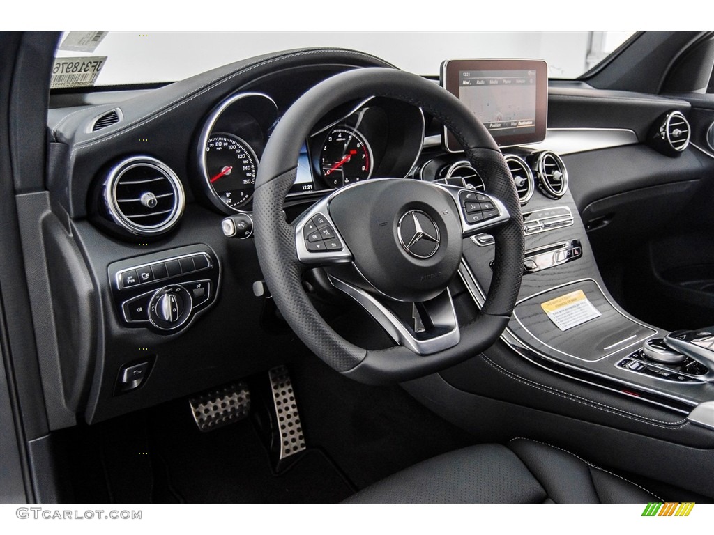 2018 Mercedes-Benz GLC 300 4Matic Coupe Black Dashboard Photo #122936900