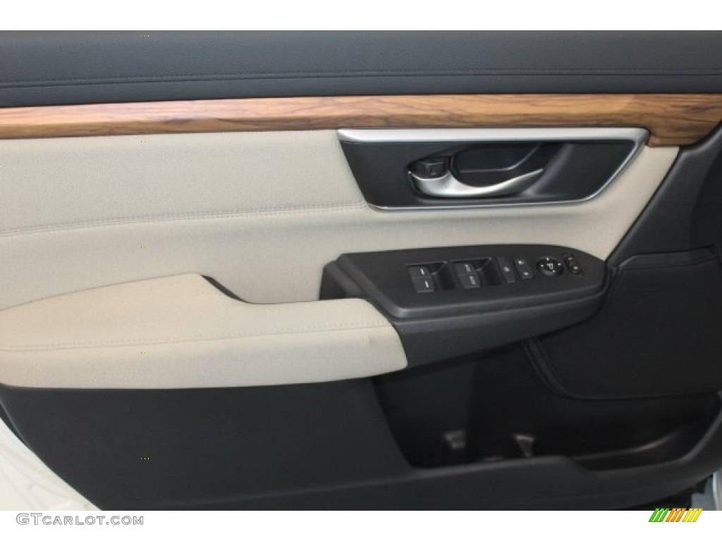 2017 CR-V EX - White Diamond Pearl / Ivory photo #9
