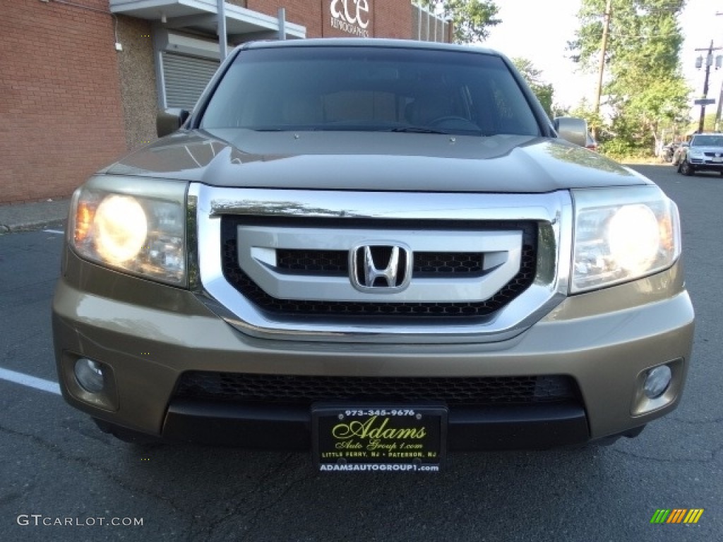 2009 Pilot EX-L 4WD - Mocha Metallic / Black photo #2