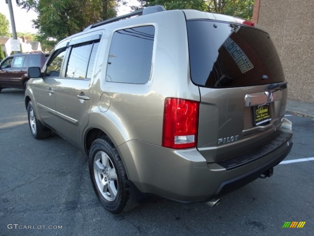 2009 Pilot EX-L 4WD - Mocha Metallic / Black photo #5