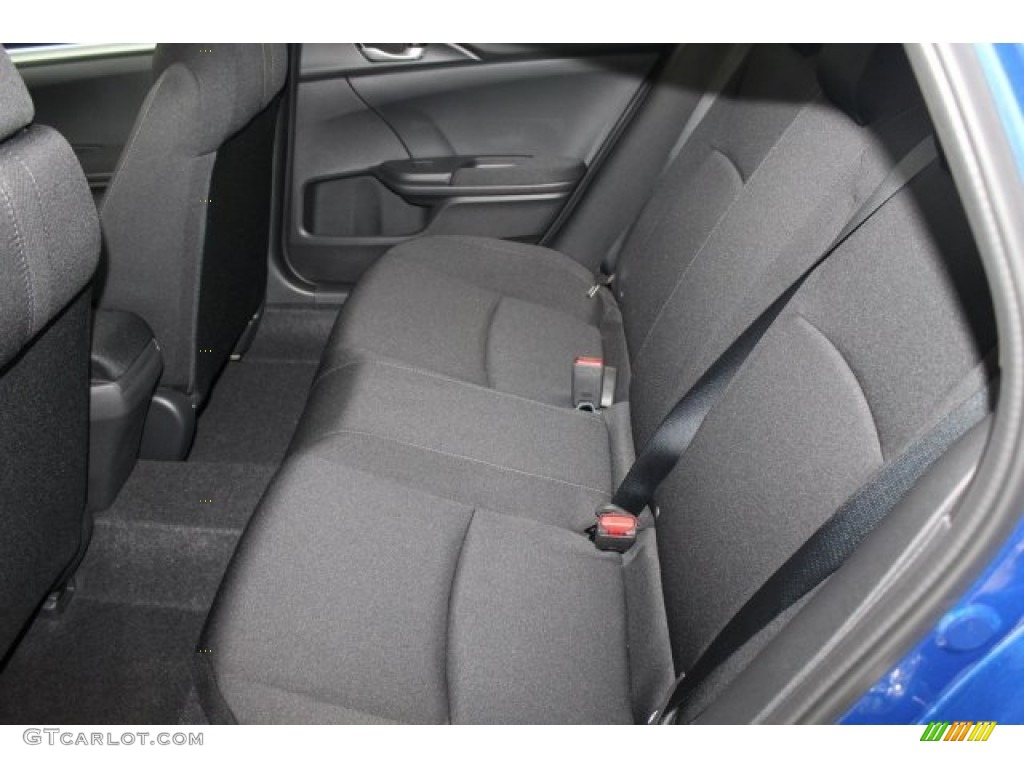Black Interior 2017 Honda Civic LX Sedan Photo #122937727
