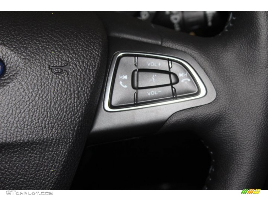 2017 Focus Titanium Hatch - Kona Blue / Charcoal Black photo #18