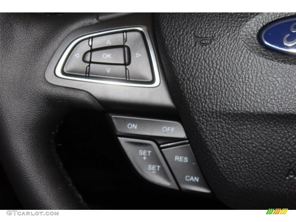 2017 Focus Titanium Hatch - Kona Blue / Charcoal Black photo #19