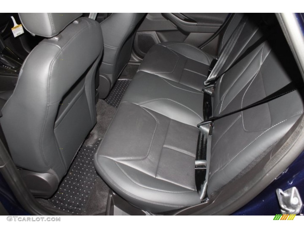 2017 Focus Titanium Hatch - Kona Blue / Charcoal Black photo #22
