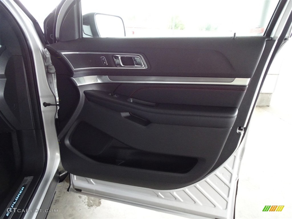 2017 Explorer Sport 4WD - Ingot Silver / Ebony Black photo #47