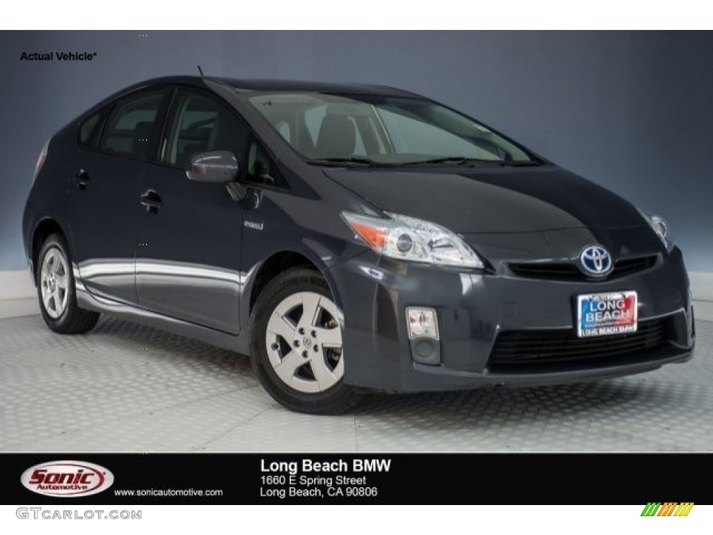 2011 Prius Hybrid II - Blue Ribbon Metallic / Dark Gray photo #1