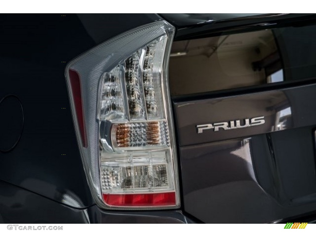 2011 Prius Hybrid II - Blue Ribbon Metallic / Dark Gray photo #7