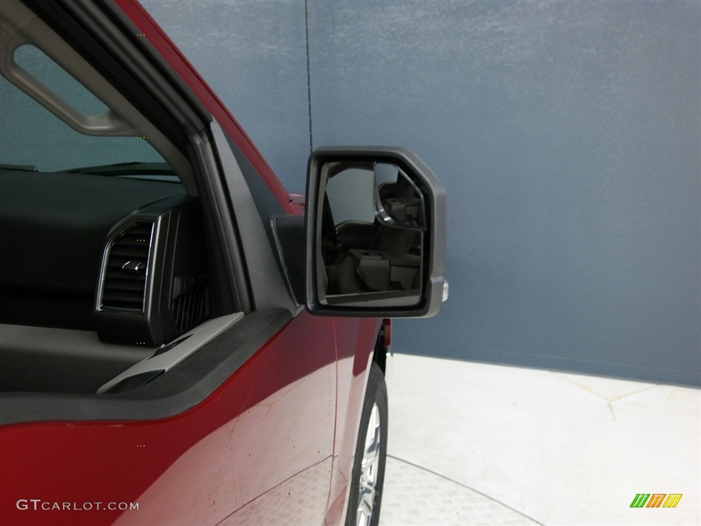 2017 F150 XLT SuperCrew - Ruby Red / Earth Gray photo #12