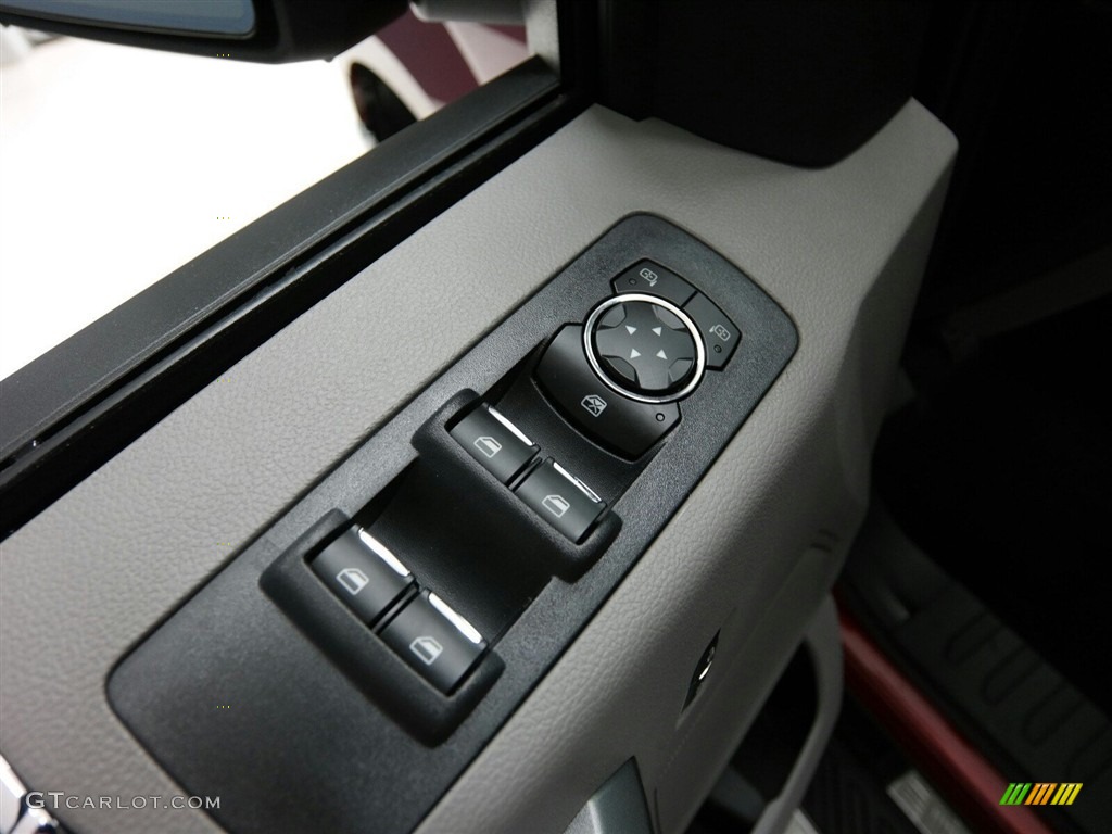 2017 F150 XLT SuperCrew - Ruby Red / Earth Gray photo #27