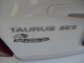 2001 Vibrant White Ford Taurus SES  photo #10
