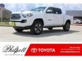 2017 Super White Toyota Tacoma TRD Sport Double Cab  photo #1