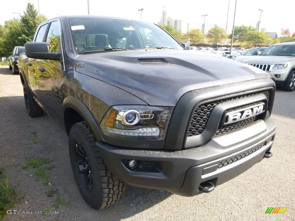 Granite Crystal Metallic 2018 Ram 1500 Rebel Crew Cab 4x4 Exterior Photo #122941732