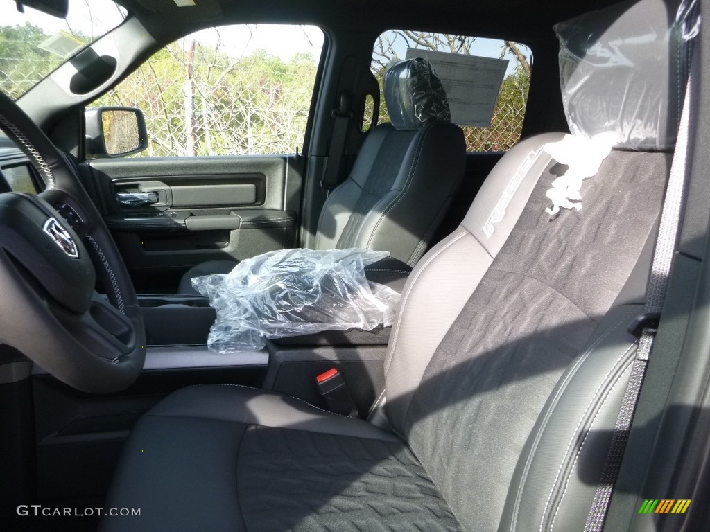 Black Interior 2018 Ram 1500 Rebel Crew Cab 4x4 Photo #122941933