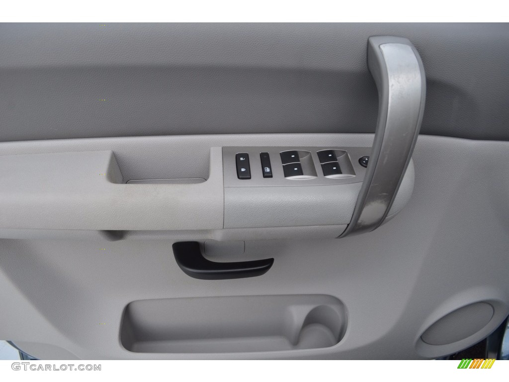2009 Sierra 1500 SLE Crew Cab - Midnight Blue Metallic / Ebony/Light Cashmere photo #10