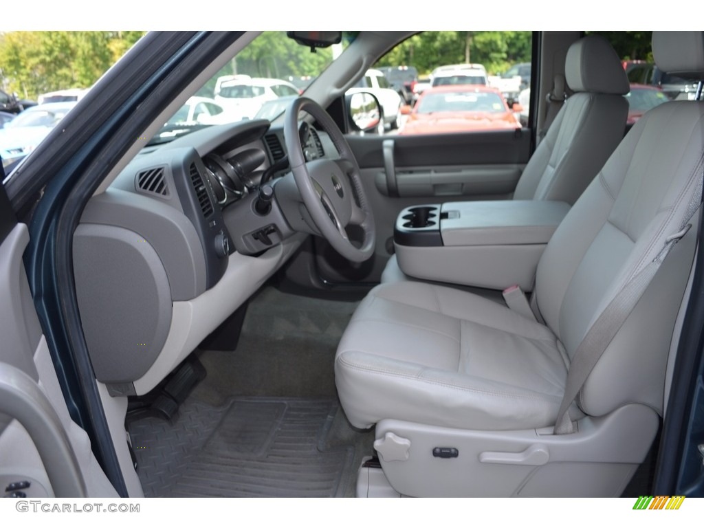 2009 Sierra 1500 SLE Crew Cab - Midnight Blue Metallic / Ebony/Light Cashmere photo #11