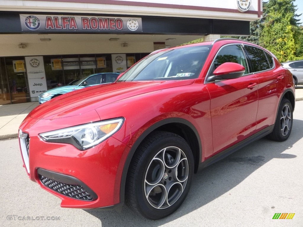 Rosso Alfa (Red) 2018 Alfa Romeo Stelvio AWD Exterior Photo #122943088