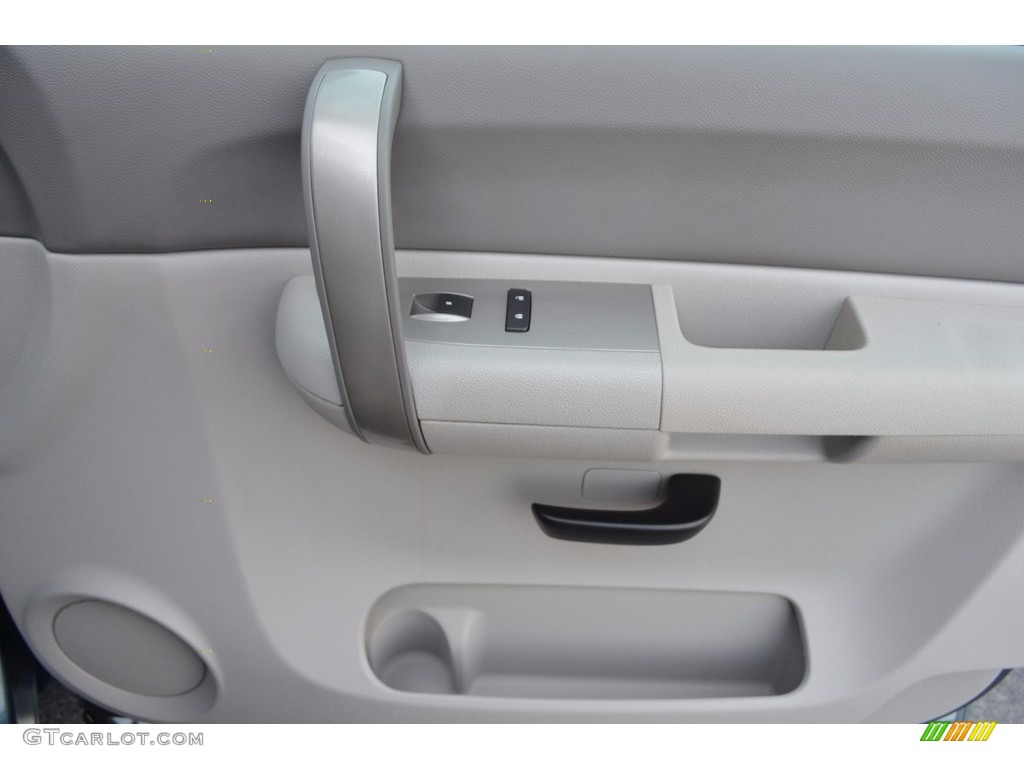 2009 Sierra 1500 SLE Crew Cab - Midnight Blue Metallic / Ebony/Light Cashmere photo #15
