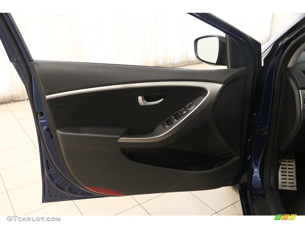 2013 Elantra GT - Atlantic Blue / Black photo #4