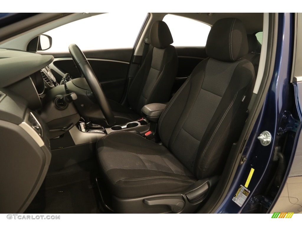2013 Elantra GT - Atlantic Blue / Black photo #5