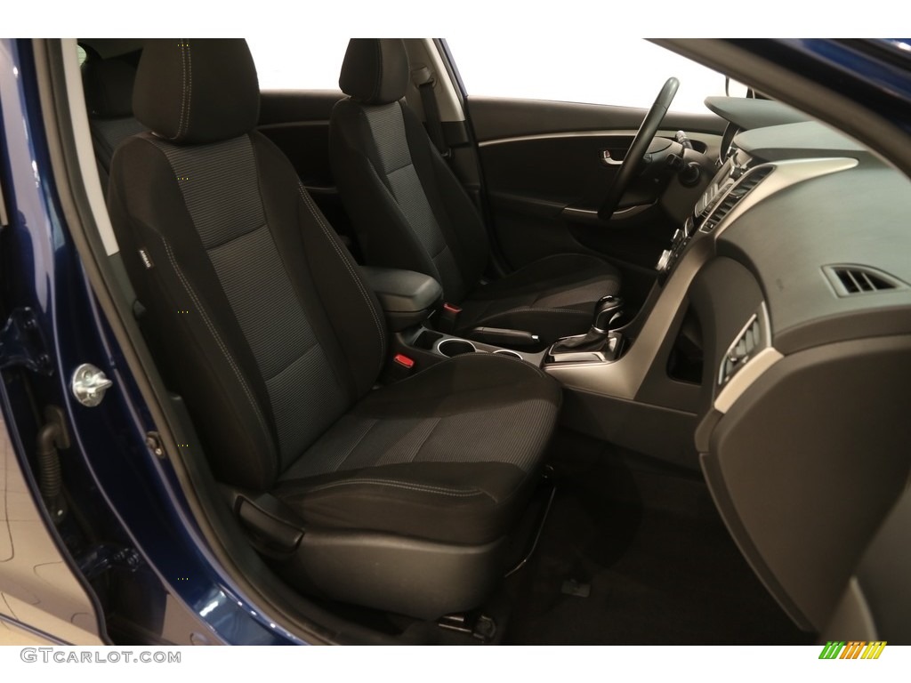 2013 Elantra GT - Atlantic Blue / Black photo #12