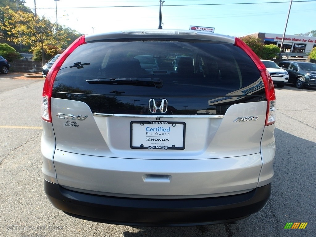 2014 CR-V EX AWD - Alabaster Silver Metallic / Black photo #4