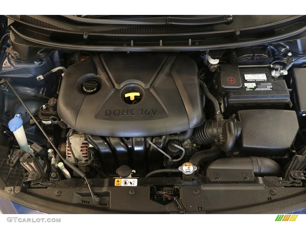 2013 Elantra GT - Atlantic Blue / Black photo #16